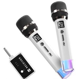 Wireless Microphones with Receiver
